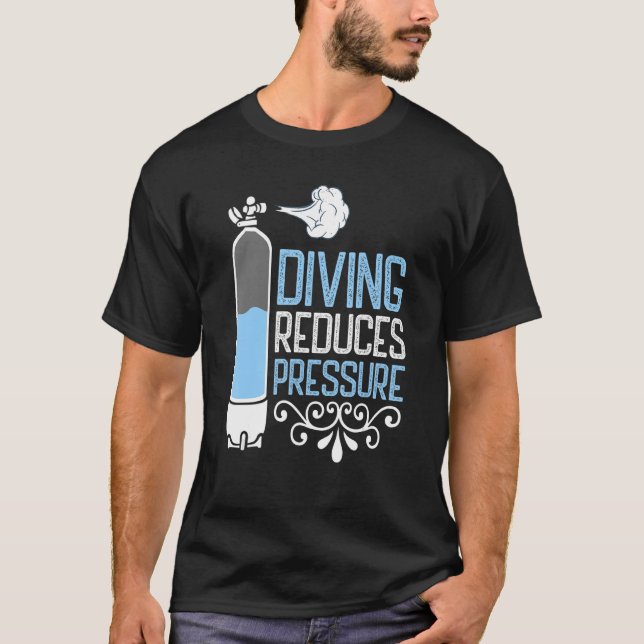 T-shirt Diving Reduces Pressure Snorkeling Ocean Diving (Devant)