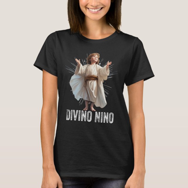 T-shirt Divino Nino Jésus catholique (Devant)