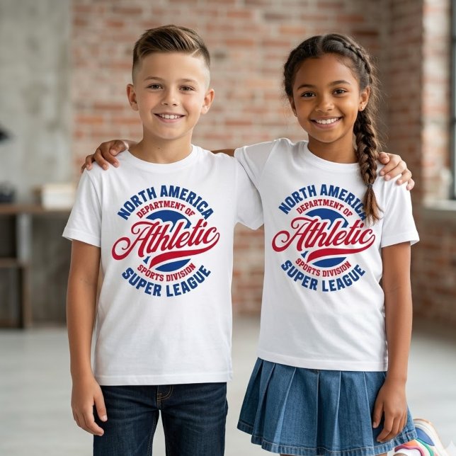 T-shirt Division Athlétique d'Amérique du Nord (Créateur téléchargé)