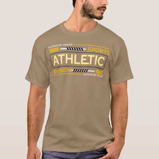 T-shirt Division athlétique sportive fille vintage