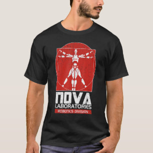 T-shirt Division de la robotique vintage Nova Laboratories