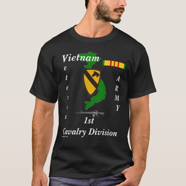 T-shirt Division de Viet-1st Cav (Devant)