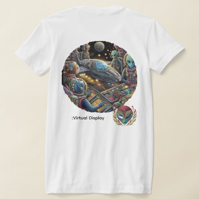 T-shirt Division des opérations de croiseur extraterrestre (Couchage Retour)