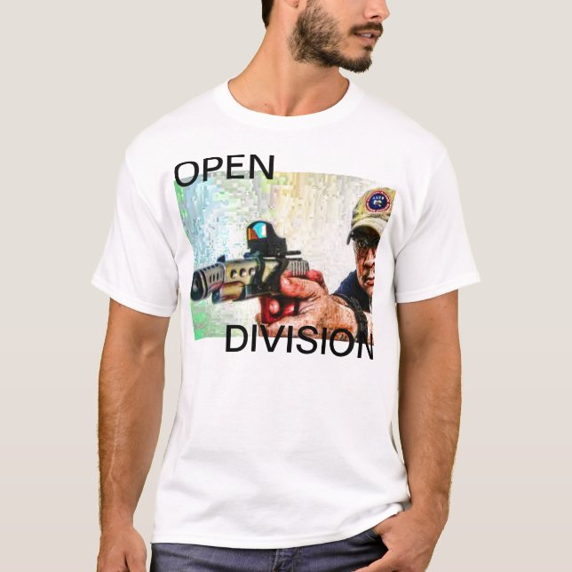 T-SHIRT DIVISION OUVERTE (Devant)