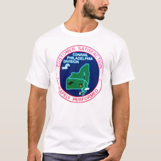 T-shirt Division Philadelphie du chemin de fer Conrail