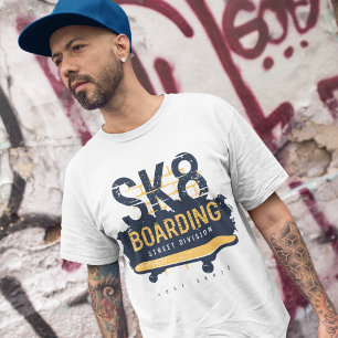 T-shirt Division Skateboard Street