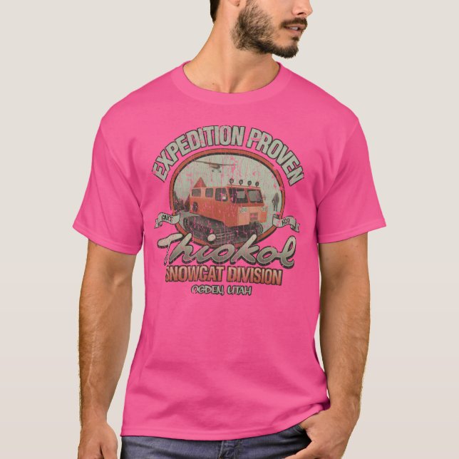 T-shirt Division Thiokol Snowcat 1929 (Devant)
