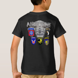 T-shirt Divisions aéroportées de l'Armée de terre pass