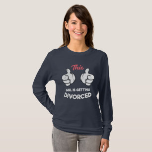 T-shirt Divorce - Cette Fille Se Divorce