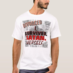 T-shirt Divorce drôle