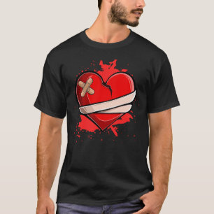 T-shirt Divorce en rupture de coeur Ex Couple