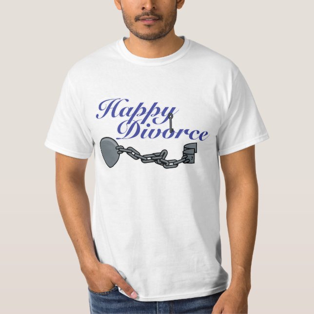 T-shirt Divorce Heureux (Devant)