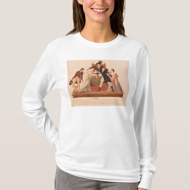 T-shirt Divorce. La réconciliation (Devant)