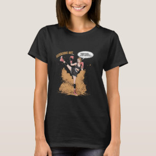 T-shirt Divorce Meilleure Idée Drôle Kickboxing Art Femme