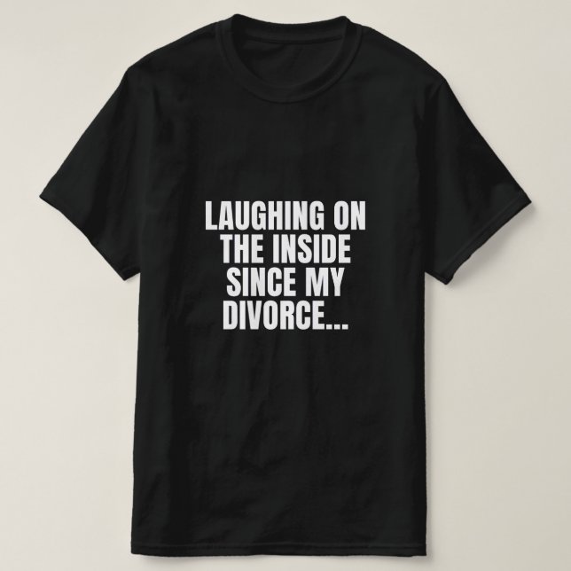 T-shirt Divorce Mens (Design devant)