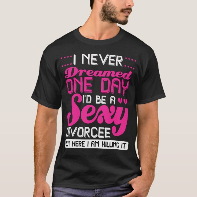 T-shirt Divorce Party Don Break Up Divorcee Funny (Devant)