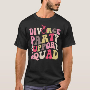 T-shirt Divorce Pour Hommes Femmes Soutien Squad Divorce P