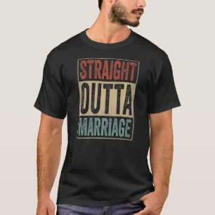 T-shirt Divorcialisation Rétro Droit Dehors Mariage