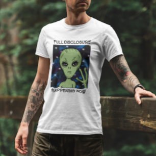 T-shirt Divulgation complète de l'événement Alien et OVNI