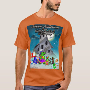 T-shirt Dix Monstres de petite taille Happy Holloween(v2)