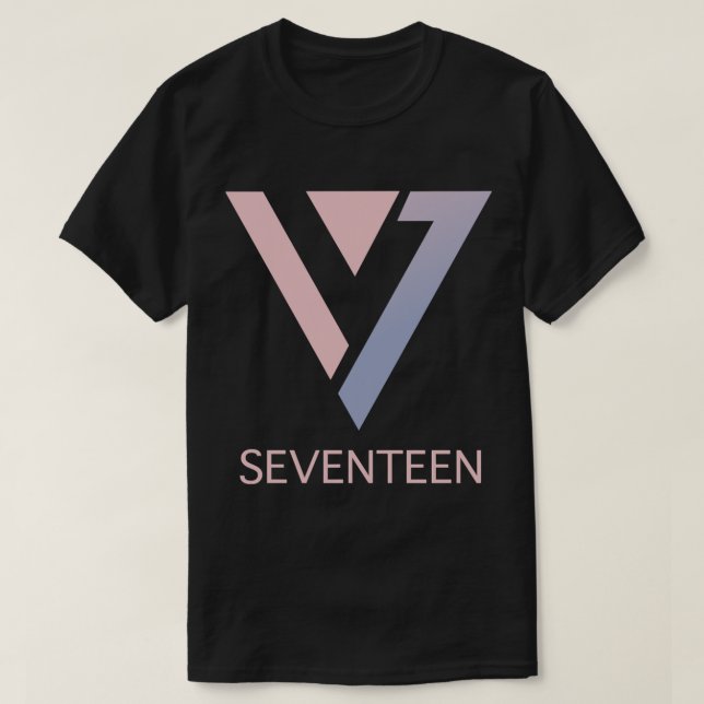 T-shirt Dix-sept carats KPOP SVT Logo Design Classic T-Sh (Design devant)