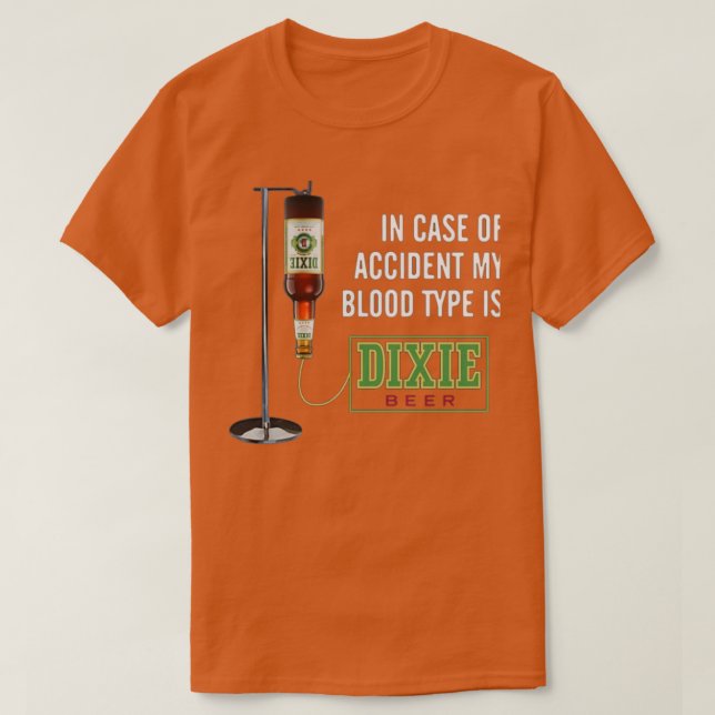 T-shirt DIXIE bière brasseuse faubourg T (Design devant)