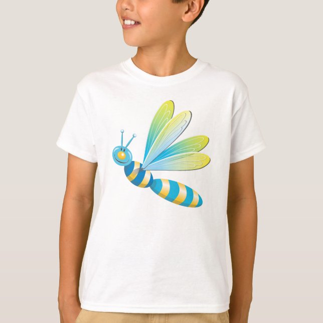 T-shirt 'Dizzy Dragonfly' (Devant)