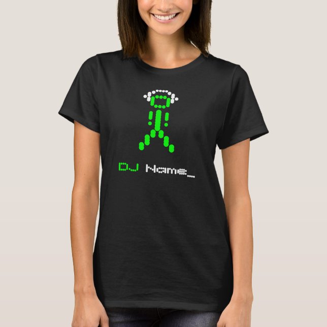 T-shirt Dj Ajouter Votre Nom (Devant)