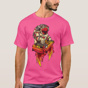 T-shirt Dj Astronaut Drum Et Basse Dnb Electric Psychedeli