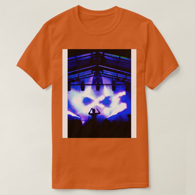 T-shirt DJ au Festival (Design devant)