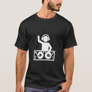 T-shirt Dj Avec Tourne-disques