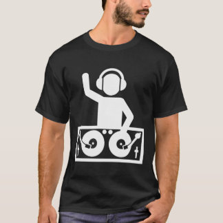 T-shirt Dj Avec Tourne-disques