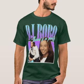 T-shirt DJ Bobo Style Eurodance Rétro des années 90