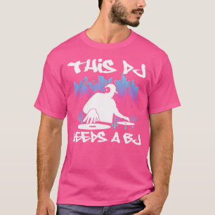 T-shirt Dj Cadeaux Pour Disc Jockey Electro Club Beats Syn