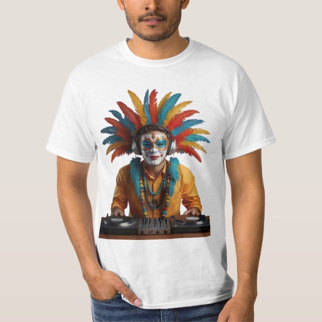 T-shirt DJ Carnival (Devant)