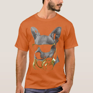 T-shirt Dj Chihuahua Bling