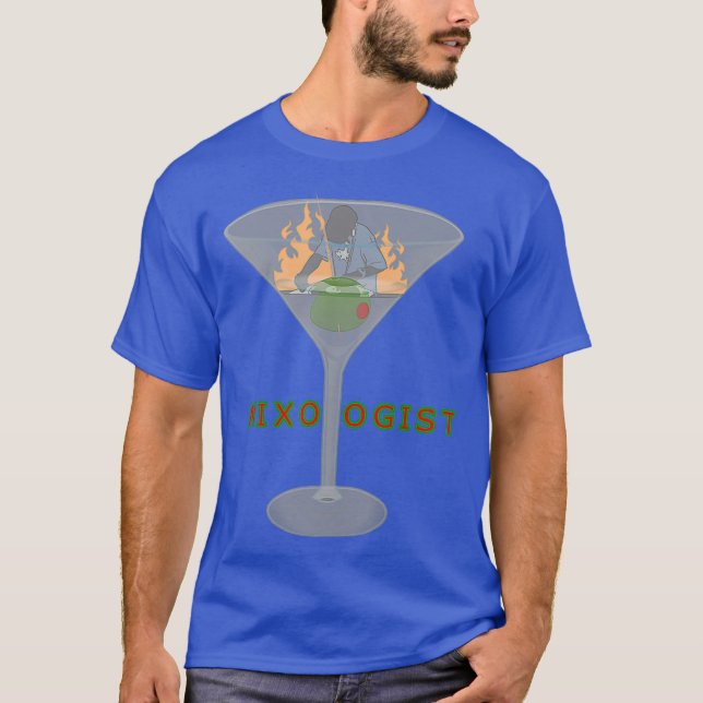 T-shirt DJ Dirty Martini Mixologue (Devant)
