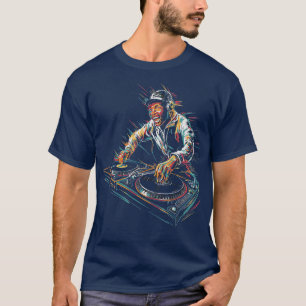 T-shirt DJ Disk Jockey pour les mélomanes