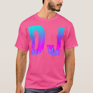 T-shirt Dj Diskjockey Club Disco Bar Soirée