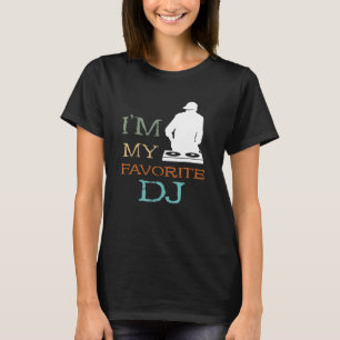 T-shirt DJ Disque DJ Tourne-disque Favori DJ DJ Dance M