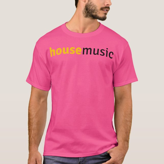 T-shirt Dj Edm Musique House (Devant)