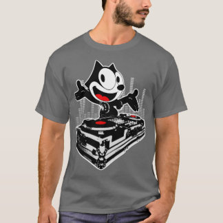 T-SHIRT DJ FELIX KITTEN SCRATCHIN