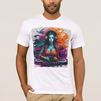 T-shirt Dj Girl