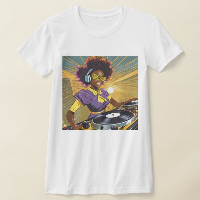T-shirt DJ Girl Magic (Poser)