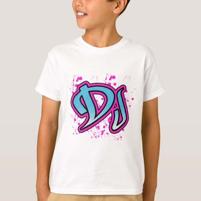 T-shirt DJ Graffiti (Devant)