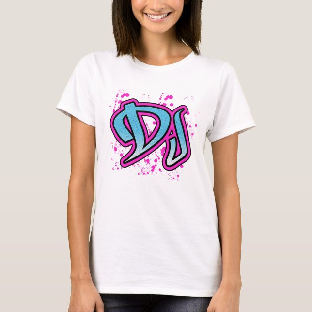 T-shirt DJ Graffiti (Devant)