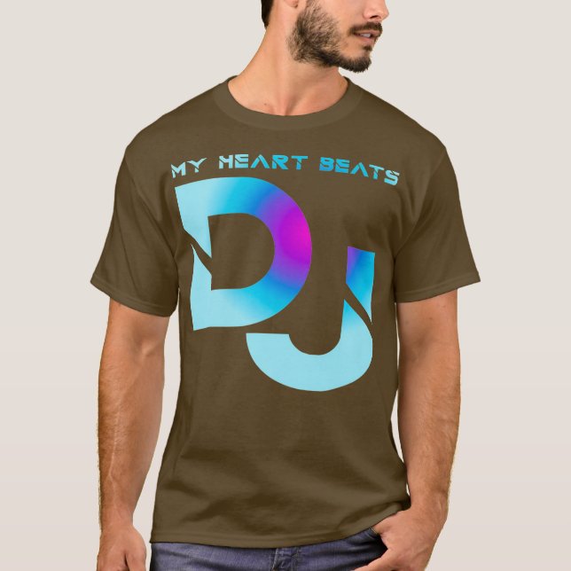 T-shirt DJ Heartbeat Premium (Devant)