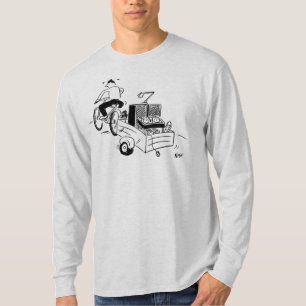 T-shirt DJ Mobile Disco Record Player Dessin