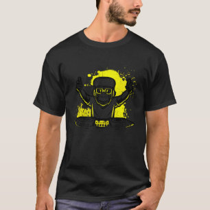 T-shirt DJ Monkey Music Party Fun Sunglaces Fun Dancing C