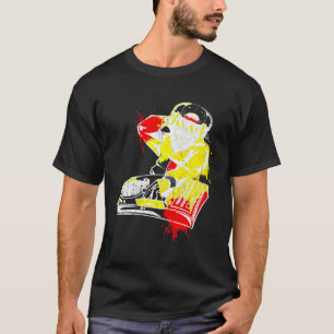 T-shirt DJ Monkey Music Party Fun Sunglaces Fun Dancing C